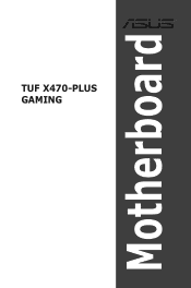 Asus TUF X470-PLUS GAMING Users Manual English