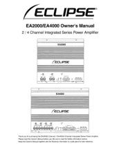 Fujitsu EA4000 Owners Manual