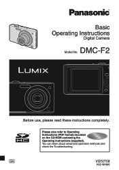 Panasonic DMC-F2K User Manual
