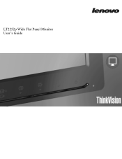 Lenovo ThinkVision LT2252p wide 22in LED Monitor ThinkVision LT2252p 22-inch Wide LCD Monitor - Publications