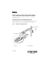 Dell PowerEdge R900 Rack Installation Guide Information Update