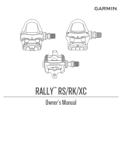 Garmin Rally RS200 Owners Manual