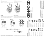 Kenwood KFC-W3010 User Manual