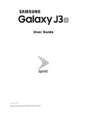Samsung SM-J320P User Guide