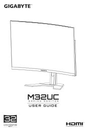 Gigabyte M32UC GIGABYTE User Manual