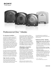 Sony PDWU2 Brochure (It's all about workflow)