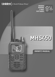 Uniden MHS450 English Owners Manual