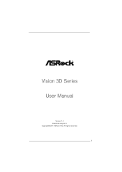 ASRock Vision 3D 252B User Manual