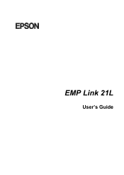 Epson PowerLite 810p User Manual - EMP Link Setup Utility
