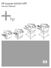 HP LaserJet M4345 Service Manual