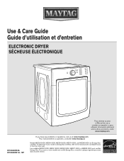 Maytag MED8100DC Use & Care Guide