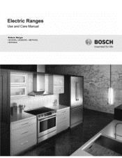 Bosch HEI8054U Instructions for Use