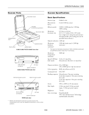 Epson Perfection 1200U Photo Product Information Guide