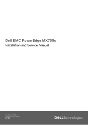 Dell PowerEdge MX750c EMC Installation and Service Manual