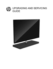 HP ENVY 27-b200 Upgrading and Servicing Guide