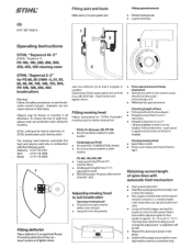 Stihl SuperCut 40-2 Instruction Manual