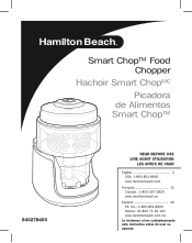 Hamilton Beach 72950 Use and Care Manual