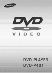 Samsung DVD-P401 Instruction Manual