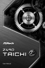 ASRock Z490 Taichi User Manual
