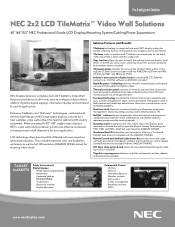 NEC P461-TMX4D P401-TMX4D : spec brochure