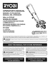 Ryobi RY13050 Operator's Manual
