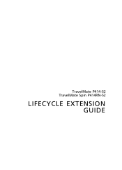 Acer TravelMate P414-52 Lifecycle Extension Guide