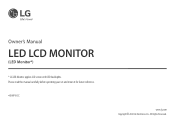 LG 40WP95C-W Owners Manual