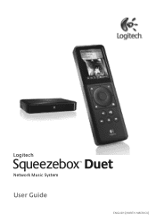 Logitech Squeezebox Controller User Guide