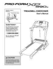 ProForm Xp 590s Treadmill Canadian English Manual