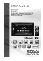 Boss Audio BV9358B User Manual