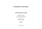 Fisher and Paykel RS3084WRUK1 Installation Guide