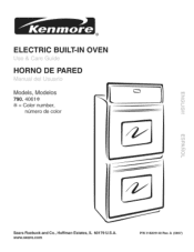 Kenmore 4061 Use and Care Guide