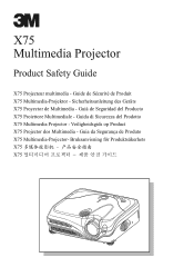 3M X75 Safety Guide
