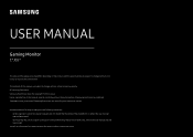 Samsung LC27JG56QQNXZA User Manual