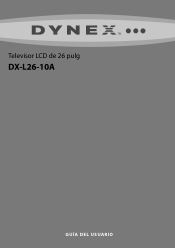 Dynex DX-L26-10A User Manual (Spanish)