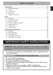 Smeg CPF36UGMOR Instruction Manual 1