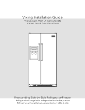 Viking DDSF136DSS Installation Instructions