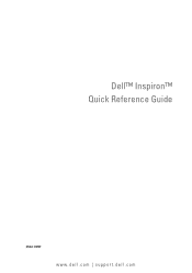 Dell Inspiron 519 Quick Reference
      Guide