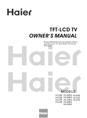 Haier HL26BG User Manual