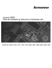 Lenovo J200p (Romanian) Hardware replacement guide