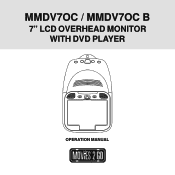 Audiovox MMDV70CB Operation Manual