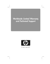HP Pavilion dv4000 Worldwide Limited Warranty and Technical Support