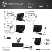 HP TouchSmart 610-1100 Setup Poster (1)