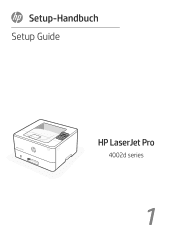 HP LaserJet Pro 4001-4004n Setup Guide 5