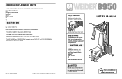Weider Weemsy1822 Instruction Manual