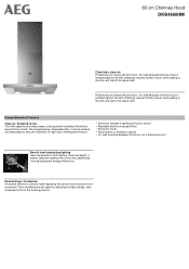 AEG DKB4650HM Specification Sheet