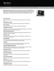 Sony ICF-CS15iP Marketing Specifications (Black)