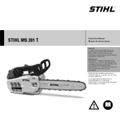 Stihl MS 201 T Product Instruction Manual