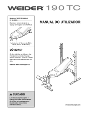 Weider 190 Tc Bench Portuguese Manual