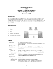 HP LH4r HP Netserver LH Pro NetRAID Config Guide  for Windows NT4.0 Clusters